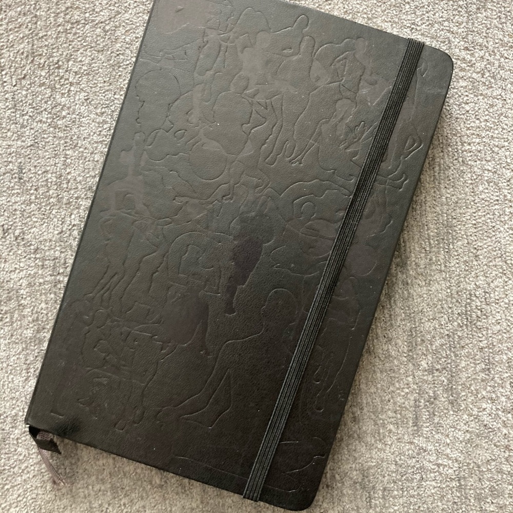 Moleskin Wellness Journal Black Hard Cover